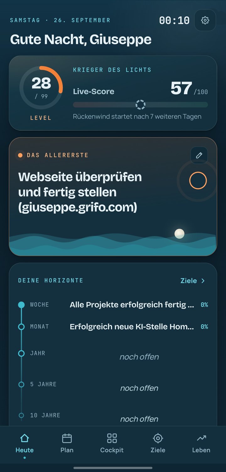 Grifo OS, Ansicht Heute